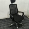 V Mesh Chair –কালো কালার